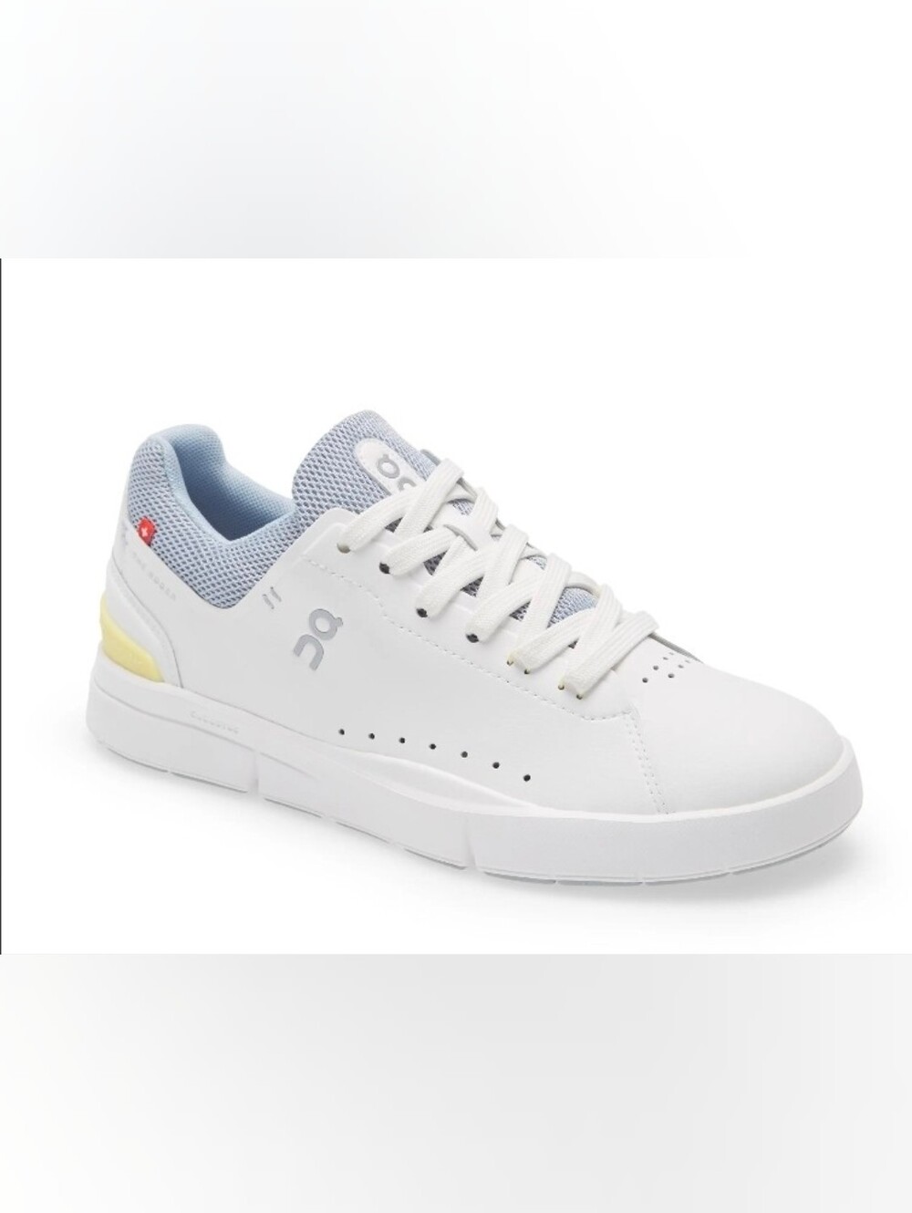 On The Roger Advantage Women's White / Hay Size 7